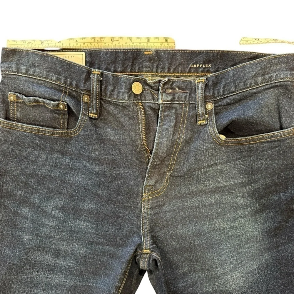 Men’s Gap Slim Straight Dark Worn Jeans size 29/30